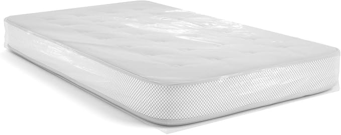 Aluf Plastics HP MAT Twin High Performance 2.0 MIL (eq) Mattress Twin Bag - 50" x 90" (Pack of 50)