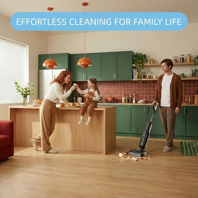 Cleaner Solution for Roborock Cleaning Solution Residue & Streak Free, Compatible with Roborock Robot Vacuum with Mopping and Wet & Dry Floor Cleaner Solution Pet Safe for Hardwood 1L, 33.8 Fl. OZ