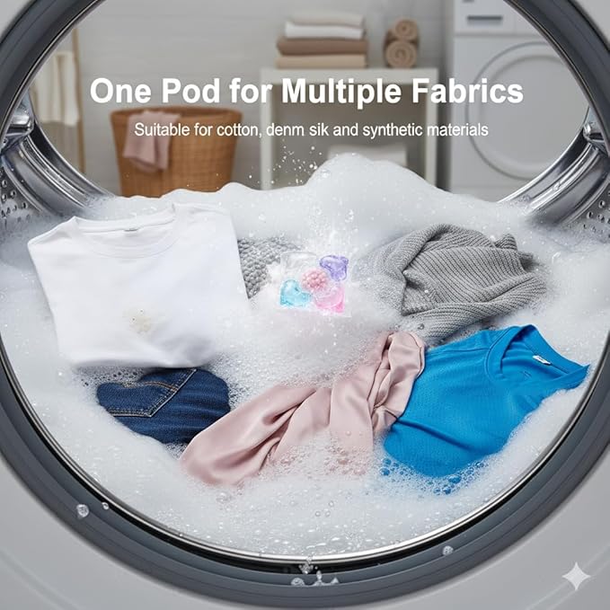 5 in 1 Laundry Beads - 5 in 1 Laundry Pods with Fabric Softener & Scent Beads(30PCS)