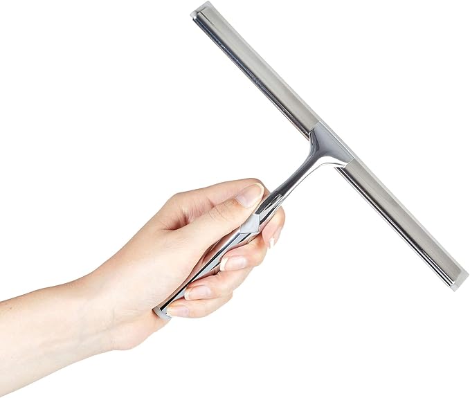 Better Living Products Deluxe Squeegee, 10-Inch, Chrome (Pack of 6)