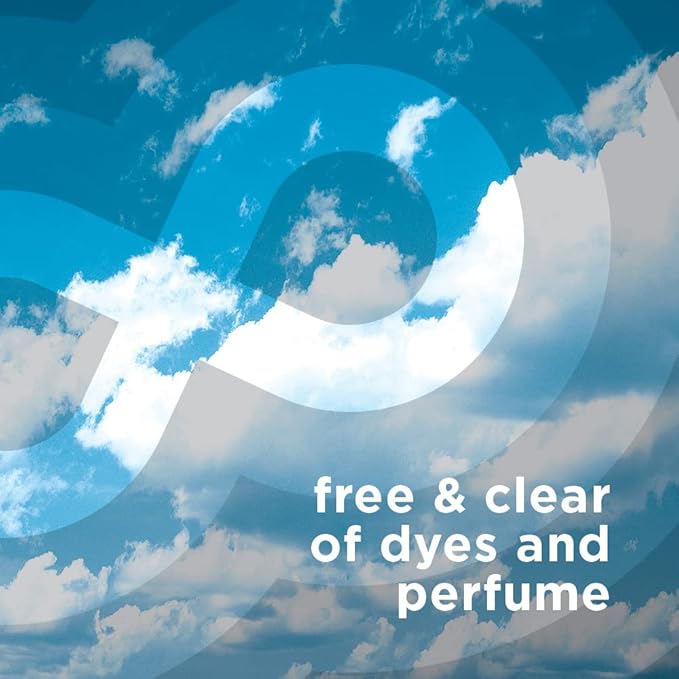PULSE Non Stops Dryer Sheets - Free & Clear Scented Laundry Fabric Softener Sheets - Reduces Wrinkles - Controls Static - Softens Fabric (120 Count)