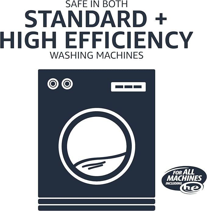 Amazon Basics Laundry Detergent Pacs, Free & Clear, Hypoallergenic, Fragrance Free, HE Compatible, Easy to Use, 120 Count (New Packaging)