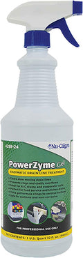 Nu-Calgon 4298-24 PowerZyme Gel Enzymatic Drain Line Treatment (1 qt. Spray Bottle)
