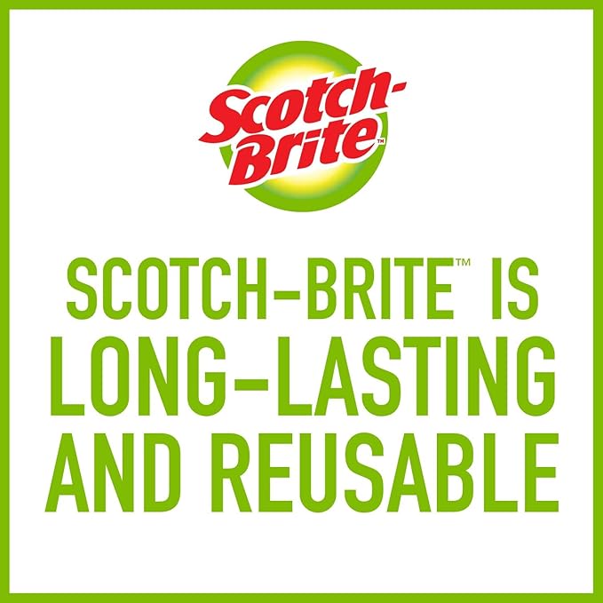 Scotch-Brite Heavy Duty Scour Pads, Scouring Pads for Kitchen and Dish Cleaning, 21 Pads
