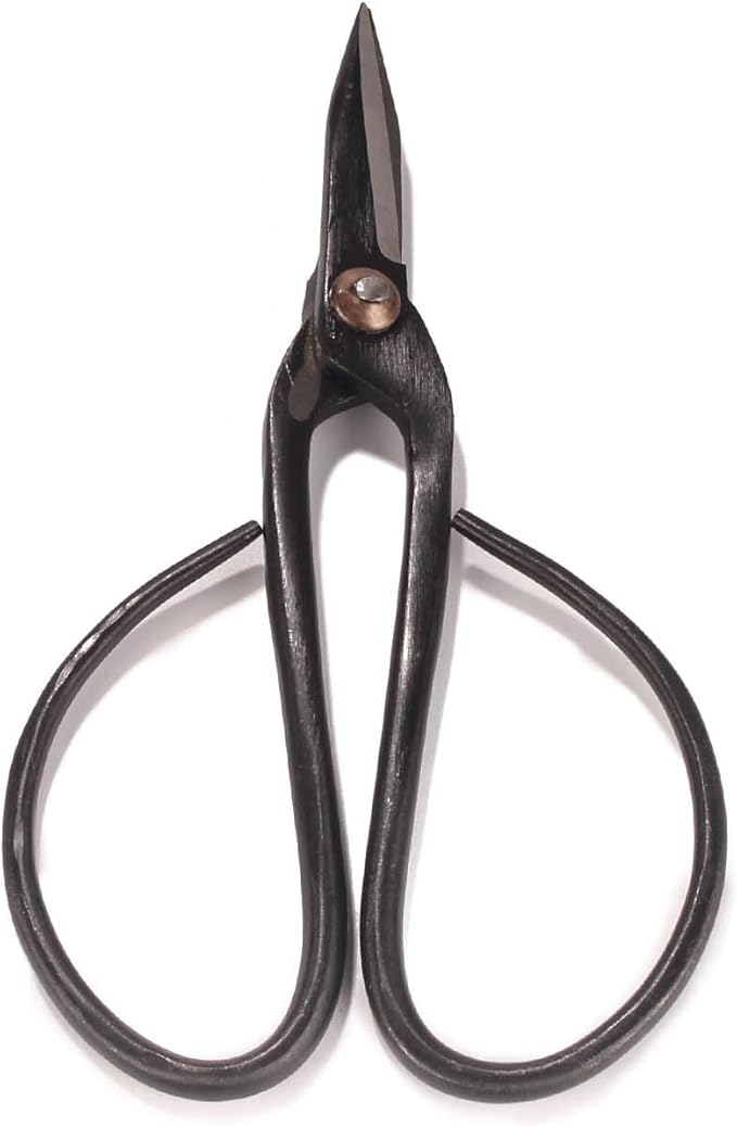 BambooMN Brand - 7.25" Black Bonsai Shear