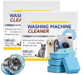 Washing Machine Cleaner Tablets, 2026 Upgraded Washer Machine Cleaner Tablets for Pet Owners, Deep Cleaning Pet Hair Remover for Front Loader, Top Load, HE Washer Tub (24 Pack)