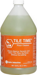 Tile Time Floor Cleaner, for Quarry, Ceramic, and All Other Flooring, Removes Oil, Grease, and Road Salt, No Scrubbing, 2oz. (1 Gallon)