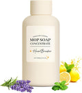 Natural High Scented Mop Soap for Floor Cleaning,Highly Scented Luxury Floor Cleaner Concentrate,Bright Lemon Scent,for Kitchen,Bathroom & Surfaces 120ML