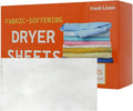 Laundry Dryer Sheets,120 Pieces Scented Clothes Washing Sheets | Anti-Static Non-Woven Fabric Fabric Softener - For Dryer Apartment Washer Dormitory Laundry Bathroom Household