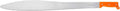 TRUPER T-905-27P Orange Handle Acapulco Style Machetes 27" (69cm)