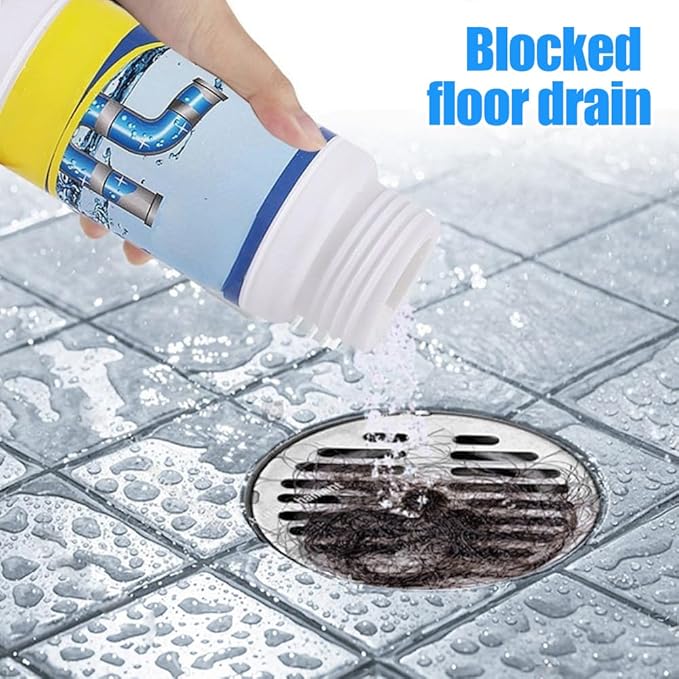 2026 Upgraded Sink and Drain Cleaner, Multi-functional Powerful Pipe Unclogging Agent Drains Cleaner Fast Foaming for Kitchen Toilet and Pipes Cleaning Tool (2Set)