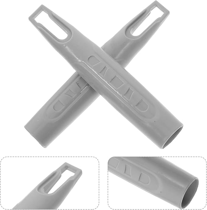 UPKOCH 2pcs 19mm Plastic Broom Handle Grips Replacement Mop Rod Handles Dustpan Grippers for Household Sweeping and Mini Broom Dustpan Sets Cleaning Accessories