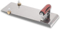 MARSHALLTOWN Stainless Steel Hand Edgers w/Adjustable Groover, 10mm Radius, 13mm Groove Depth, Made in the USA, 3488D