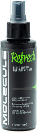 Molecule Refresh Spray | Performance Apparel Care | Cleans and Deodorizes Racing Suites & Technical Fabrics | Signature Fresh Scent | 4 Ounces