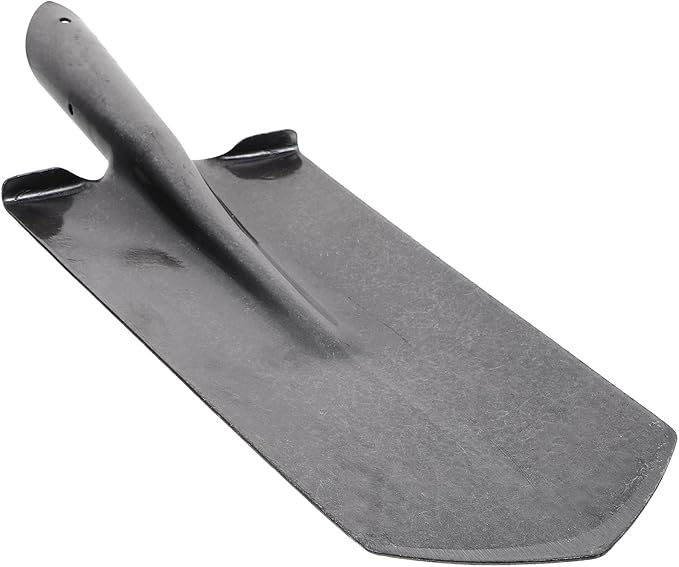 NUOBESTY Heavy-Duty Manganese Steel Narrow Point Planting Spade Shovel for Gardening and Landscaping with Thickened Blade, Metal Garden Handle Tool for Soil Digging and Transplanting