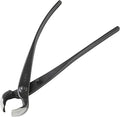 Wazakura Hand Forged Knob Bonsai Cutter Made in Japan 8-1/4 inch (210mm), Japanese Gardening Tools, Round Edge Concave Branch Cutter Black