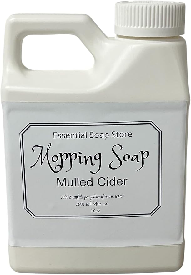Mopping Soap, Concentrated Floor Cleaner, 16 oz Liquid (Mulled Cider)