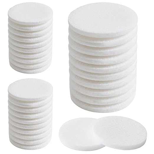 LemonRoad 5" Non Scratch Polishing Pad Hook & Loop Woven Discs, Non-Abrasive Finishing Pads, Buff & Polish Finished Surfaces, Wood Oil & Wax Application Conditioning Discs(White,15 Pcs)