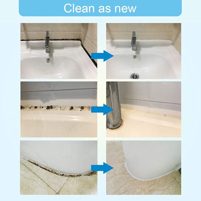 FOLLOWIN Mold and Mildew Bathroom Cleaner Gel 18oz, Coffee Machine Cleaner and Descaler, Espresso Coffee Maker Cleaner
