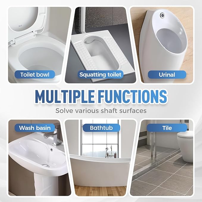 Powerful Pipe Dredging Agent, Sink Drain Cleaner for Kitchen Bathroom, Unclogging Solution for Pipes, Toilets & Showers (3)