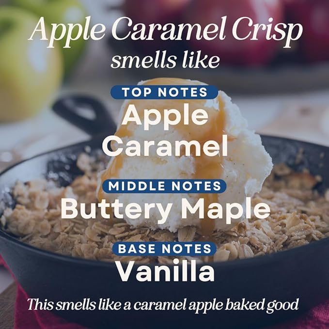 CANDE Mop Soap - Highly Scented Mop Soap, Luxury Floor Cleaner, Premium Fragranced Floor, Streak-Free Shine, 32 oz (Apple Caramel Crisp)