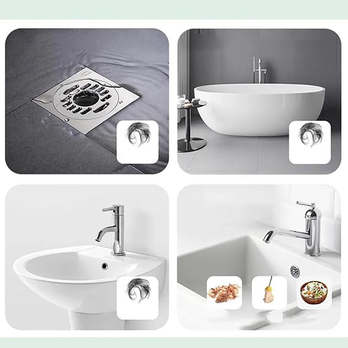 Wild Tornado Sink and Drain Cleaner, Wild Sink and Drain Cleaner Powder, Fast Foaming for Kitchen/Bathroom/Toilet Pipeline Quick Cleaning Tool (2PCS)