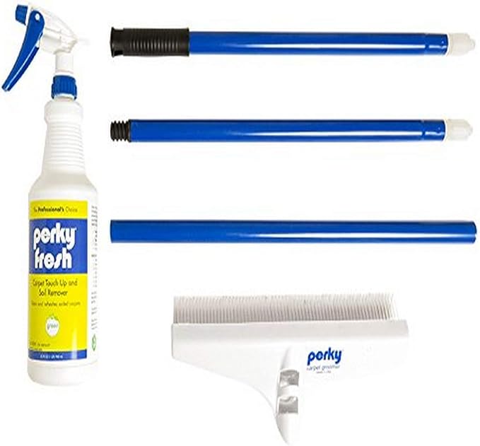 CS39QTRAKE Perky Carpet Rake with Fresh Touch Up & Soil Remover
