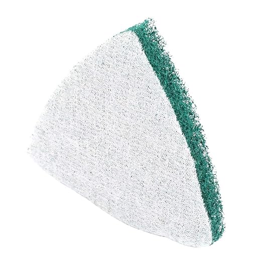 Industrial Scouring Pads 5 Pack Heavy Duty Abrasive Scrubbers for Kitchen Cleaning Non-Scratch Triangular Design Brushed Finish Mat Style