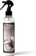 John Boos Stainless Steel Cleaner with Fine Mist Spray, Lavender Scent, 8 oz - Streak-Free Cleaning Polish & Stain Remover for Stoves, Ovens, Sinks, & Kitchen Surfaces