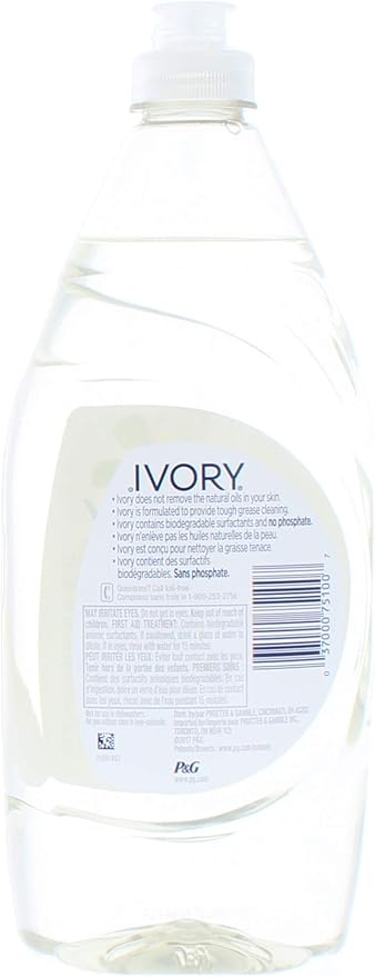 Ivory Classic Scent Dishwashing Liquid Dish Soap 19.4 Fl. Oz