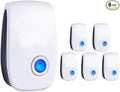 Ultrasonic Insect & Pest Repeller, Ultrasonic Mice Repellent for Insect, Roaches, Spiders, Ants, Bugs, Mosquitoes, Pest Control for House Garage RV Hotel, 6 Pack