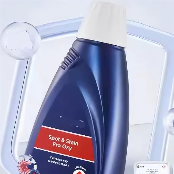 Handheld vacuum cleaner Original Carpet cleaning solution. Compatible with BISSELL. Fabric Cleaning Machine Stain Remover 1558Z 4720Z 2765Z 2225Z 3598Z 3641Z 1383 3548(2L SET D 2PCS)
