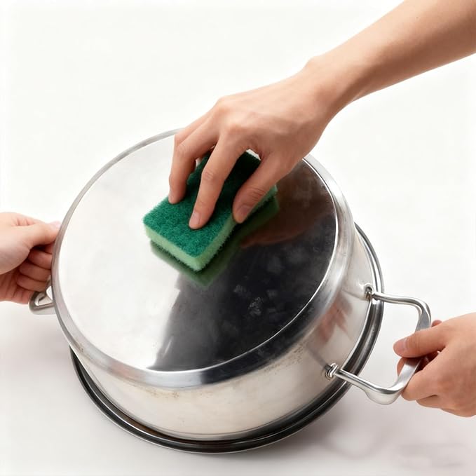 Black Cleaning Film for Pot Bottom, Powerful Burnt Residue Remover Paste, Stainless Steel Pan Cleaner, Multi Purpose Powerful Cleaner, Deep-Penetrating Paste, for Kitchen Pots, Pans