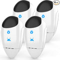 2025 Upgraded Ultrasonic Repeller & Insect Indoor Repeller, Ultrasonic Plug in Repellent for Roach, Rodent, Mouse, Bugs, Mosquito, Mice, Spider, Ant, Electronic Pest Deterrent, 4 Packs