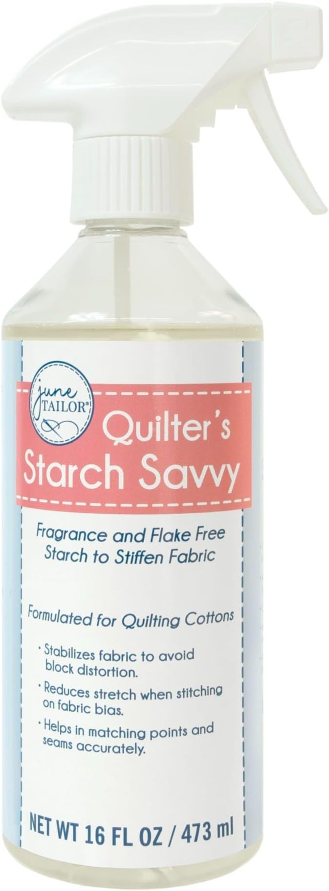 June Tailor Quilter's Starch Savvy + Liter Refill