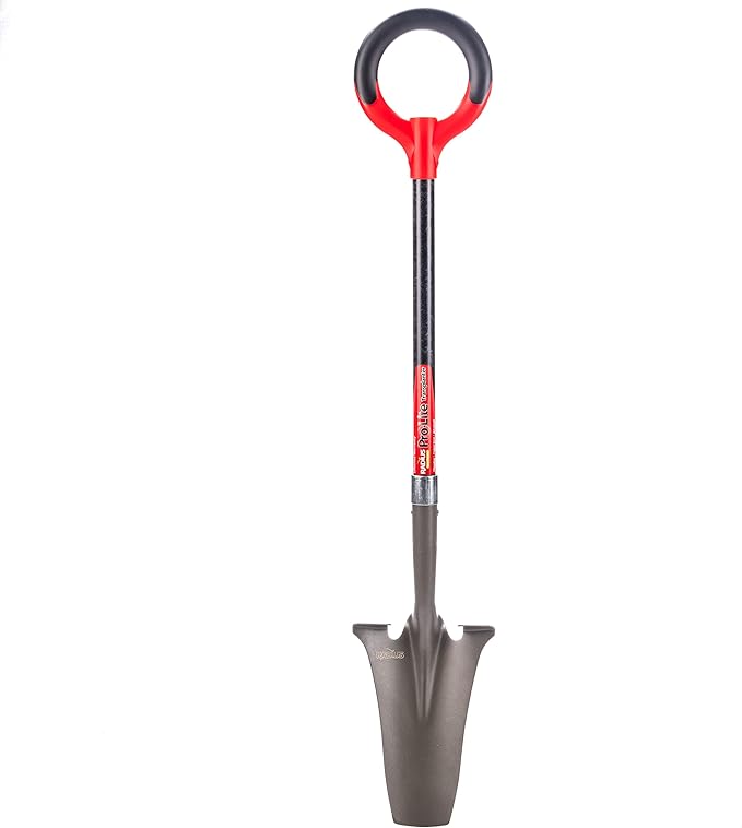 Radius Garden 25011 Pro-Lite Carbon Steel Transplanter, Red