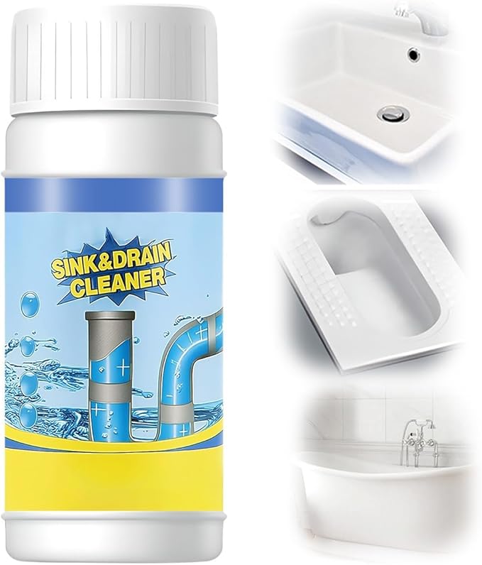Sink and Drain Cleaner, 2026 New Multi-functional Sink and Drains Cleaner Powder Cleaning, Sink Cleaner for Kitchen and Pipes Cleaning Tool (1 PCS)
