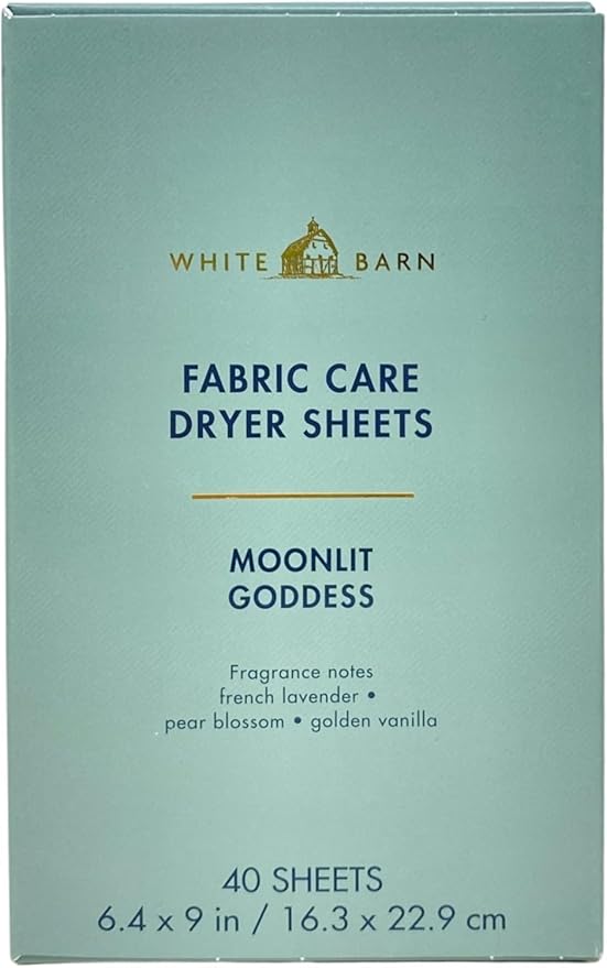 Bath & Body Works Moonlit Goddess Fabric Care Dryer Sheets - 40 Sheets