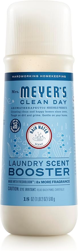 Mrs. Meyer's Clean Day Laundry Scent Boosters, Rain Water Scent, 18oz