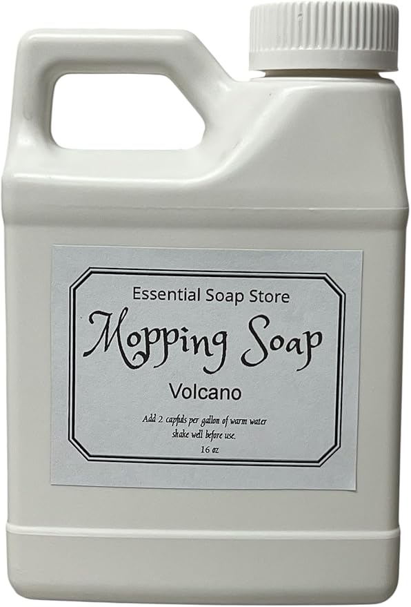 Mopping Soap, Concentrated Floor Cleaner, 16 oz Liquid (Volcano)