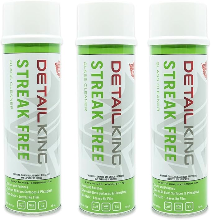 Detail King Streak Free Glass Cleaner (3 Pack)