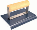 Bon 22-772 6-Inch by 4-Inch Blue Steel Sidewalk Edger with 1/2-Inch Radius and 5/8-Inch Lip with Wood Handle