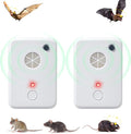 Bat Deterrent Devices: Plug in Bat Deterrent for Attic,Outdoors & Indoors - Bats Removal Keep Away System for Porch,House,Friendly to Human & Pet (2)
