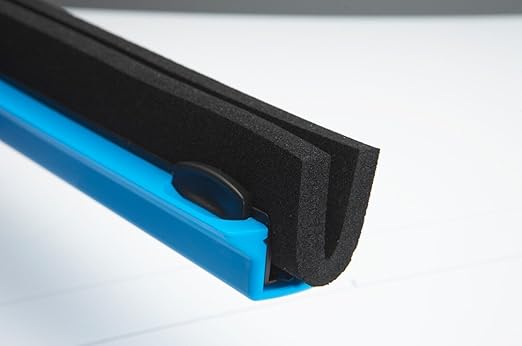 Vikan 77548 Squeegee,Fixed Head,Floor,24",PP/RB,Purple