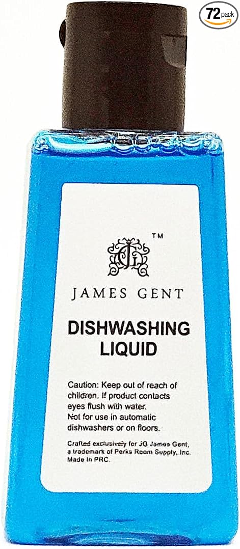 Individually Wrapped Dishwashing Detergent Bulk 50ml 72 PCS Per Case Hotel Supplies and Toiletries for Guests