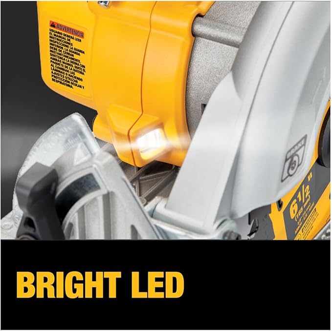 DEWALT 20V MAX* 6-1/2 in. Brushless Cordless Circular Saw, Tool Only (DCS565B)
