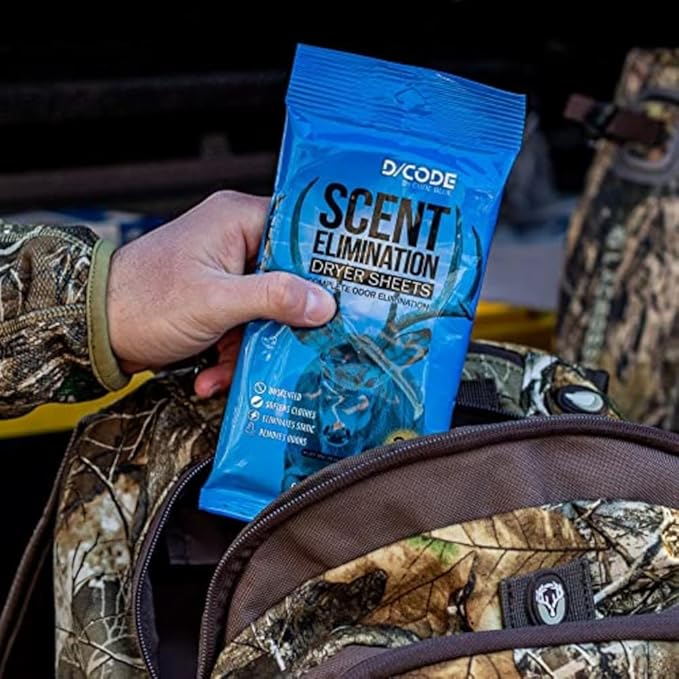 D/CODE by Code Blue Scent Elimination Dryer Sheets, Unscented, 24 Sheets