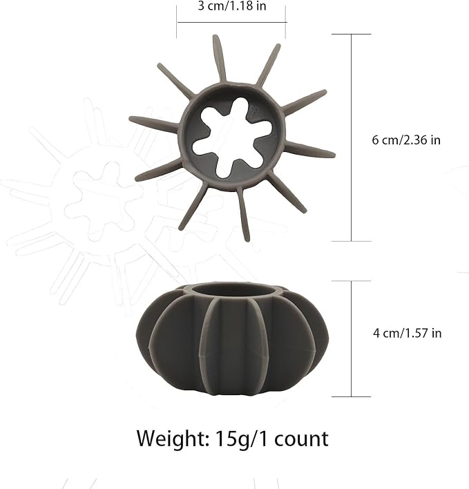 10 Pack Large Laundry Balls for Washing Machine, Reusable Anti-Tangling Washer Agitators to Prevent Clothing Entanglement,Anti-Static Laundry Balls for Cleaner Softer Clothes, Reduce Tangles