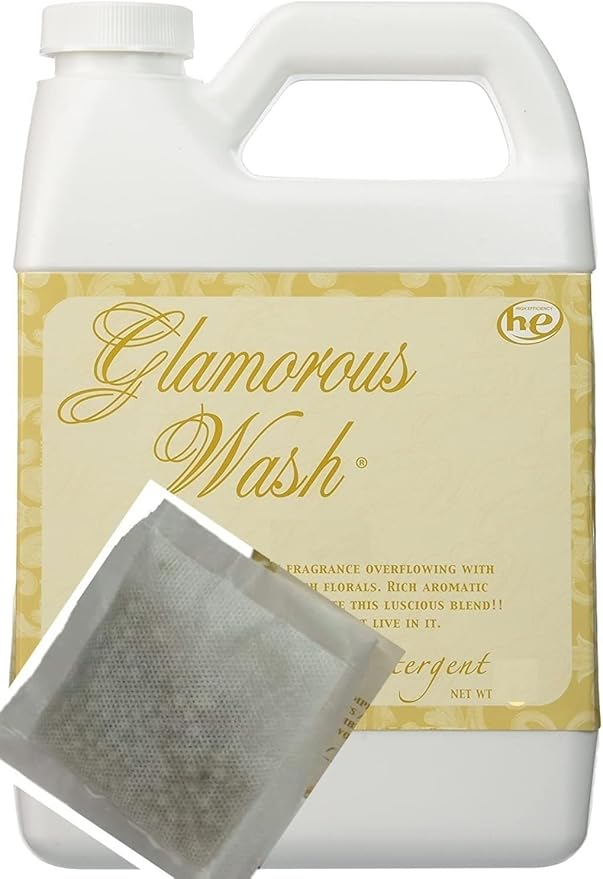 Tyler Candle Wash French Market 32 oz Fine Laundry Detergent w/Dryer Sachet Pouch