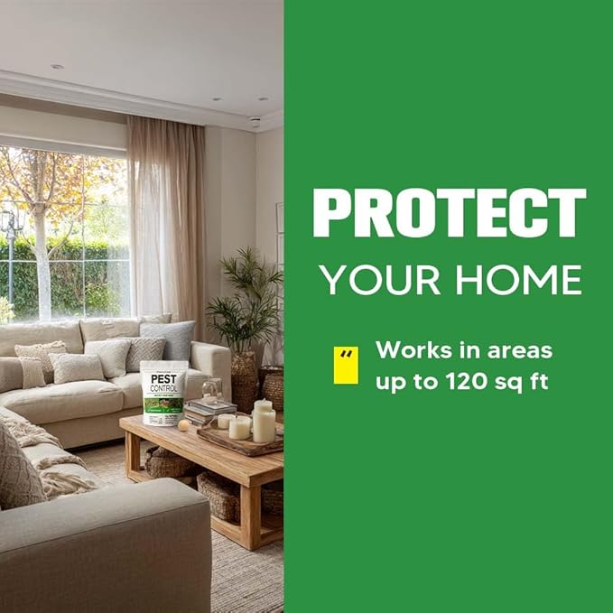 Pest Control, Rodent Repellent, Mouse Repellent Indoor/Outdoor, Peppermint Oil to Repel Rats, Roaches, Ants, Spiders & Moths, Mice Deterrent That Works for House, 3 Months Protection-12P